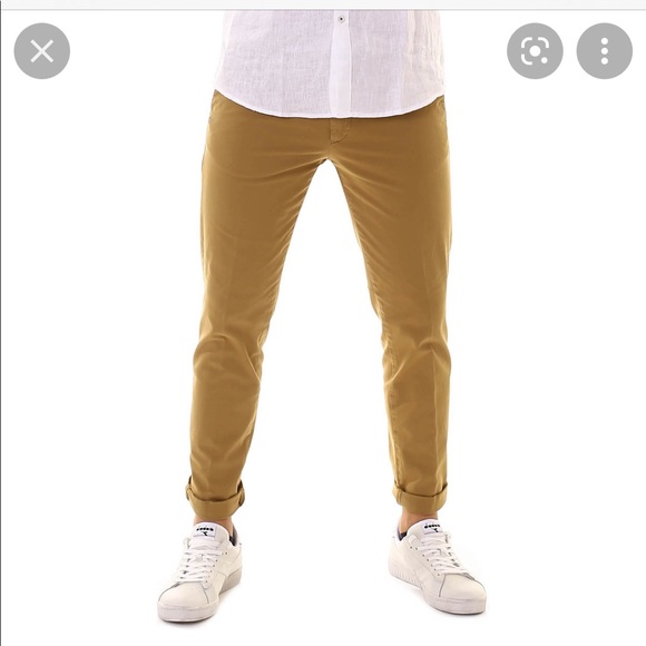 40Weft Men’s Lenny Chino Skinny Pants Size - Picture 3 of 7